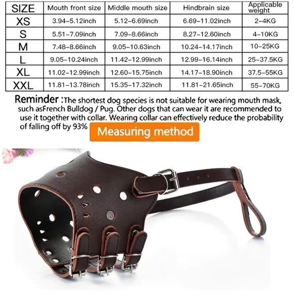 Dog Muzzle - Picture 3 of 4